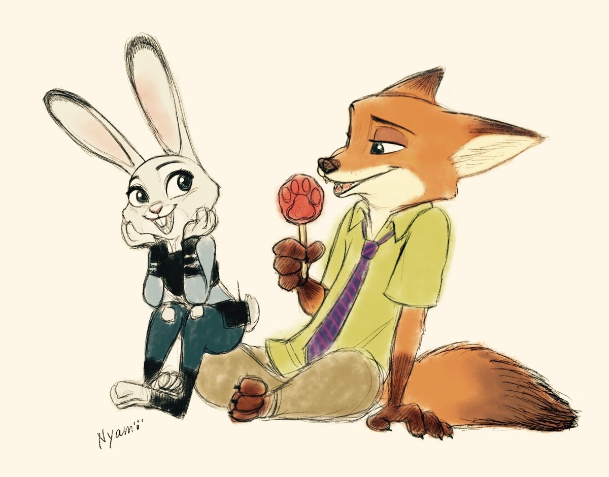 Лиса и заяц Зверополис