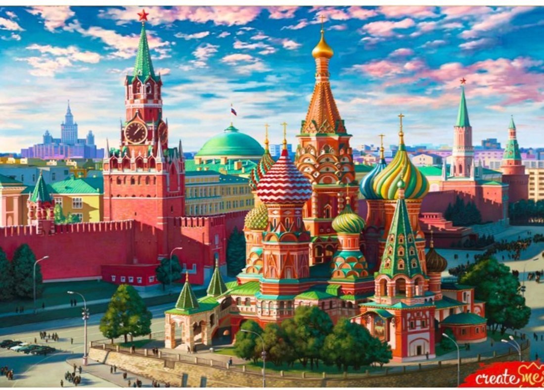 Puzzle-1000 "Москва. Красная площадь"