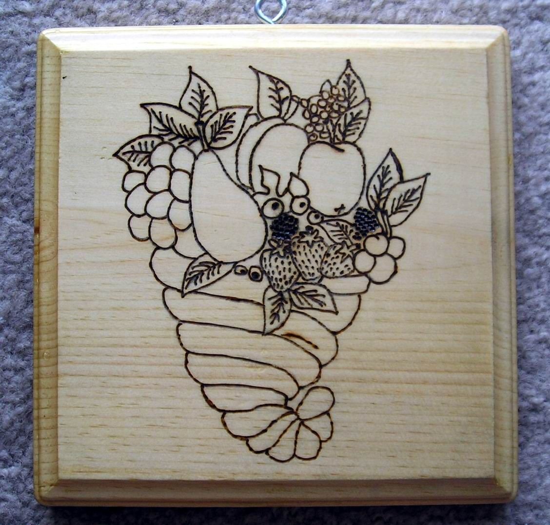 Контуры для выжигания по дереву