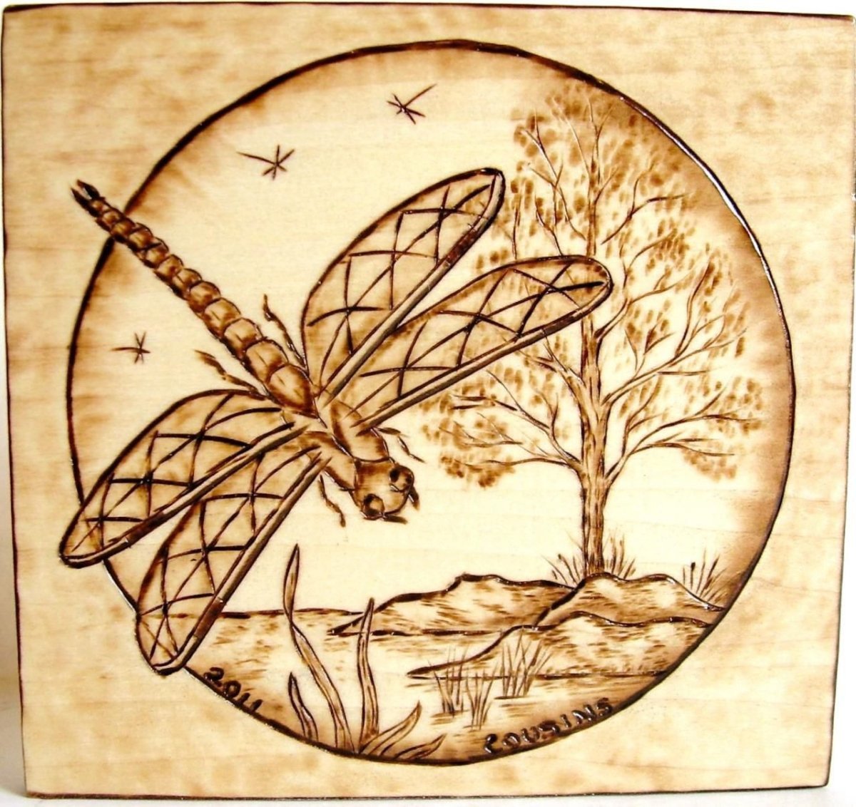 Плоскостное Выжигание по дереву