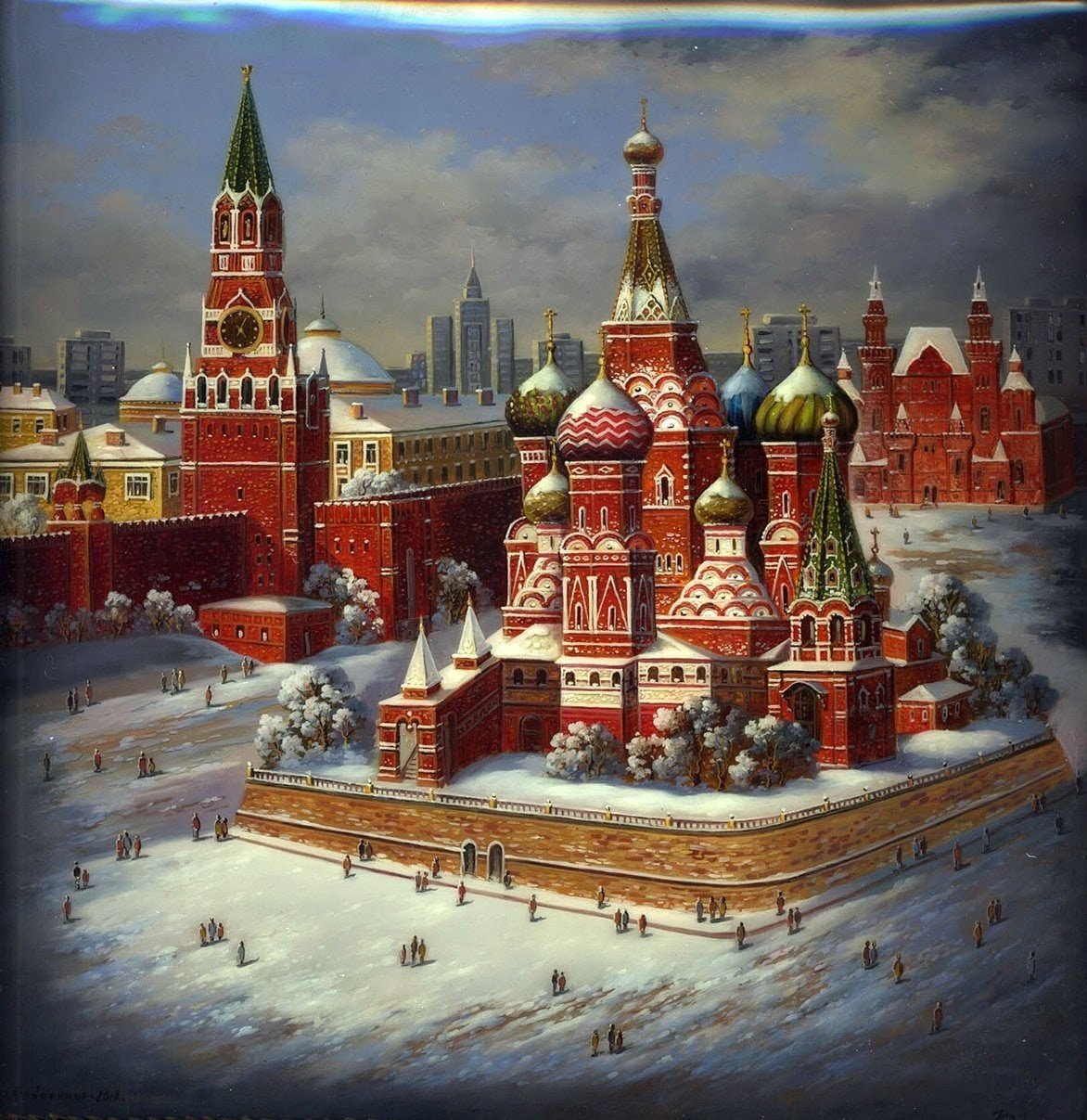 Кремль картина