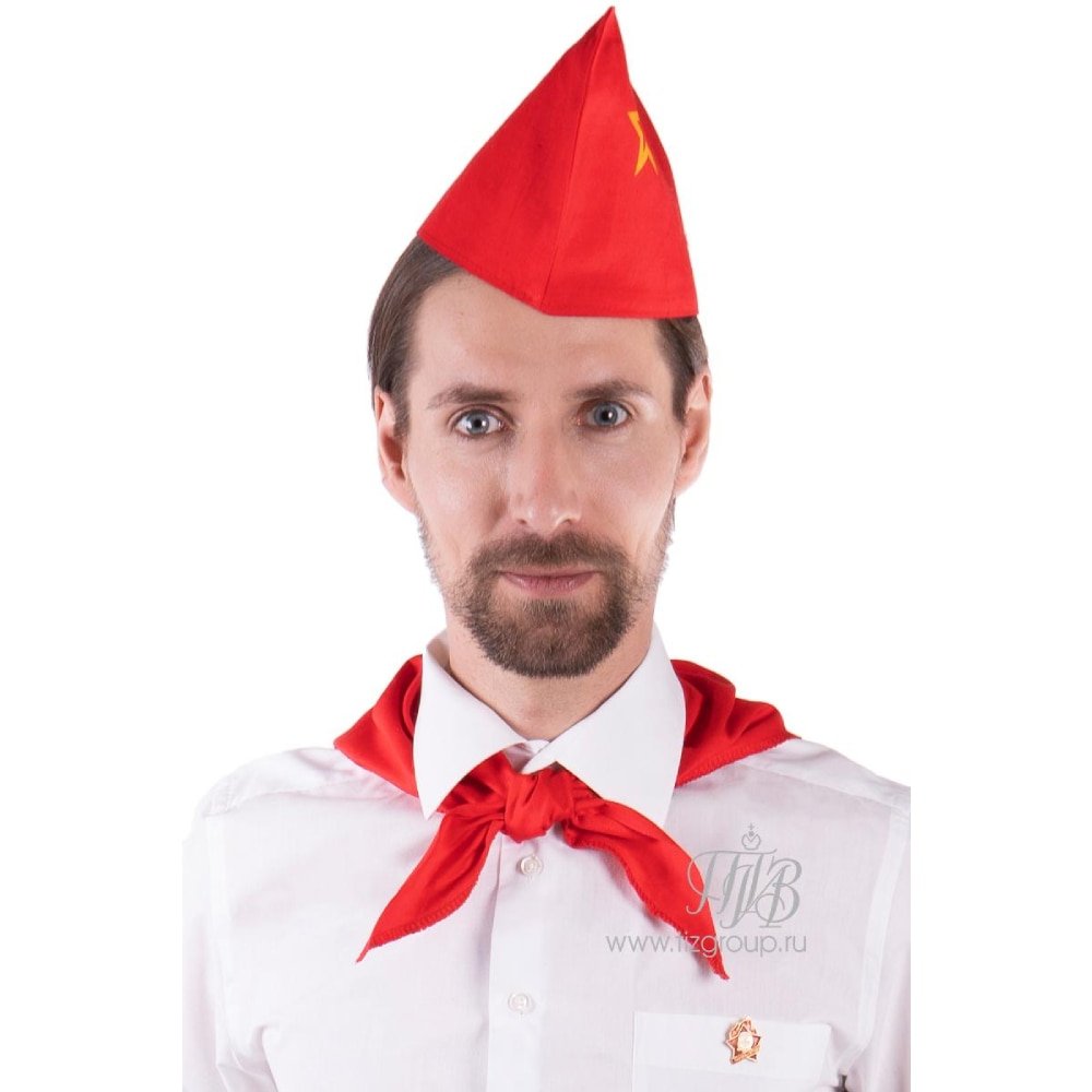 Сергей Светлаков в Пионерском галстуке