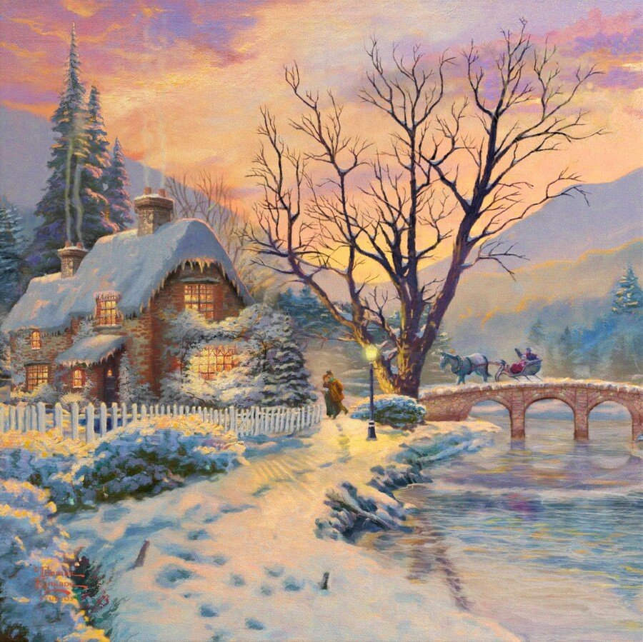Томас Кинкаде зима