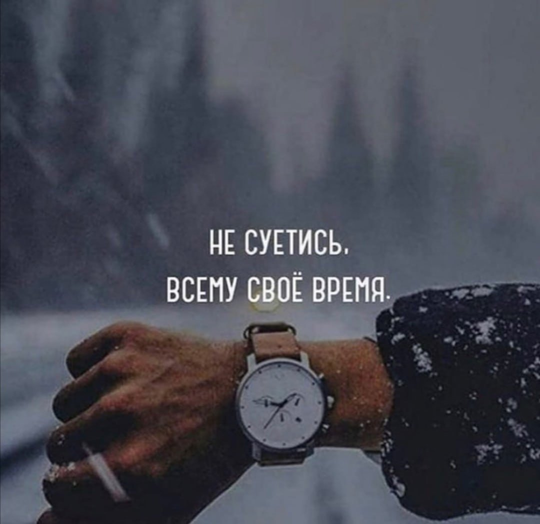 Всему свое время