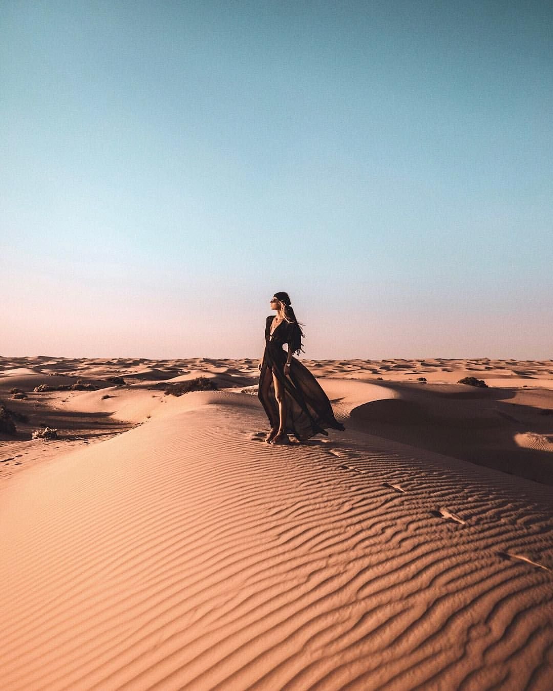 Фотосессия в пустыне