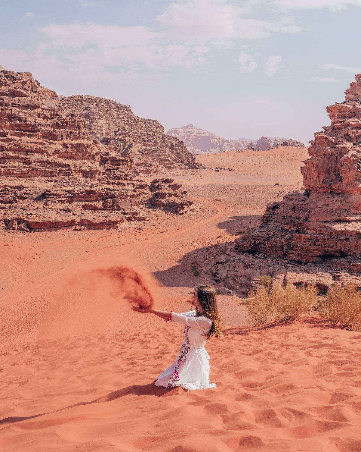 Фотосессия в пустыне