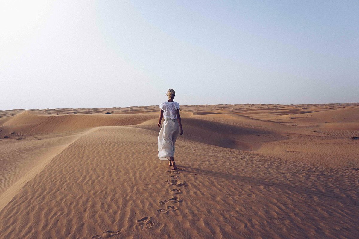 Фотосессия в пустыне