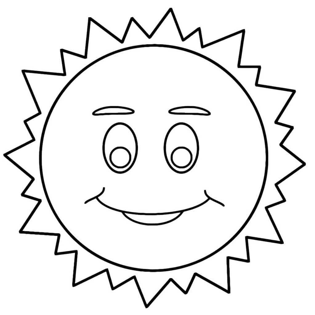 Солнышко с лучиками
