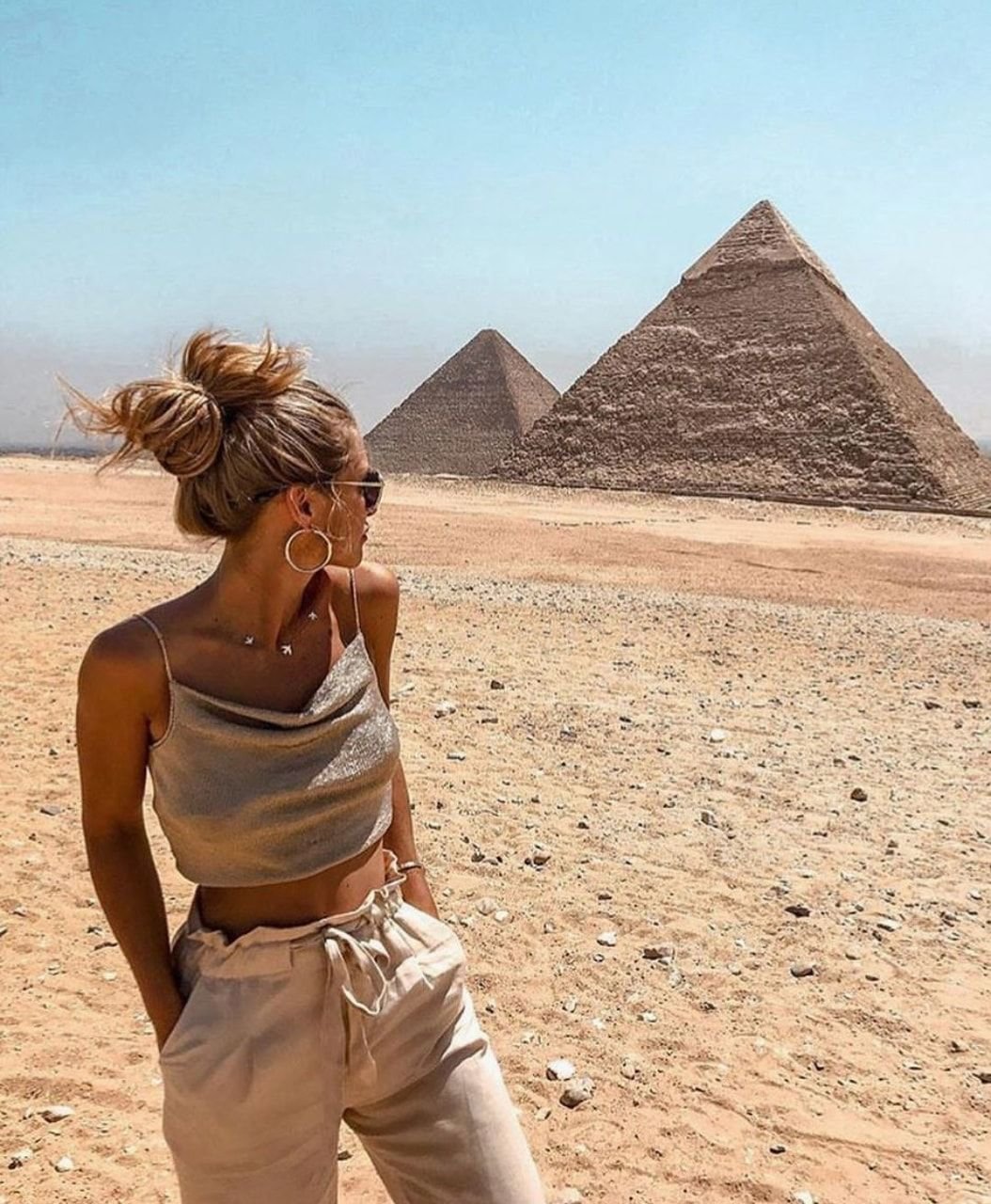 Человек в пустыне Эстетика