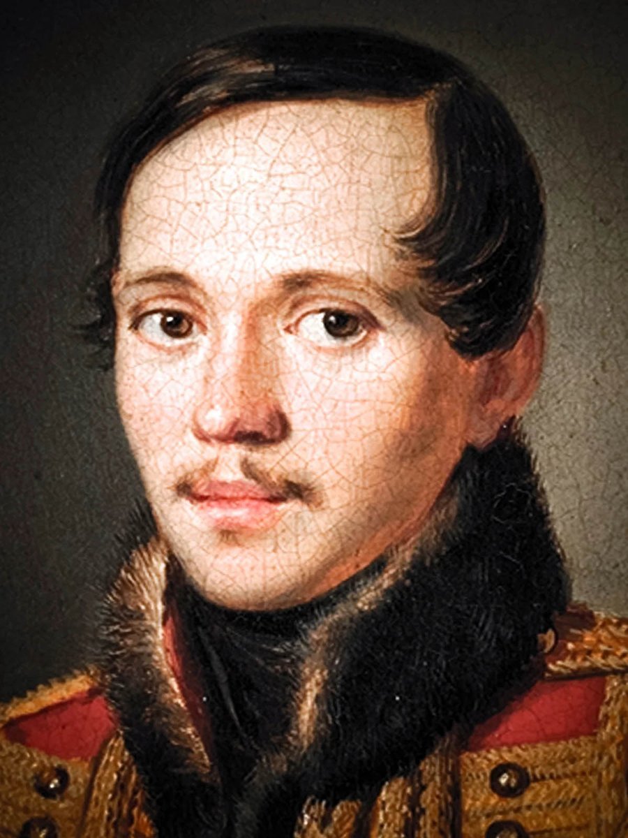 Портрет Михаила Юрьевича Лермонтова