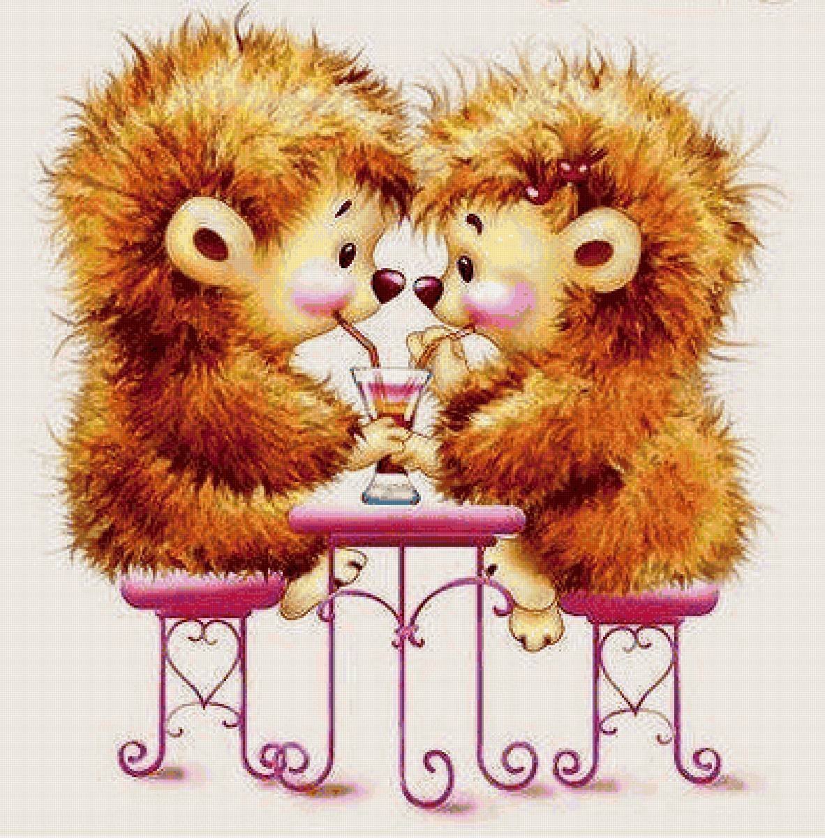 Влюбленные ежики