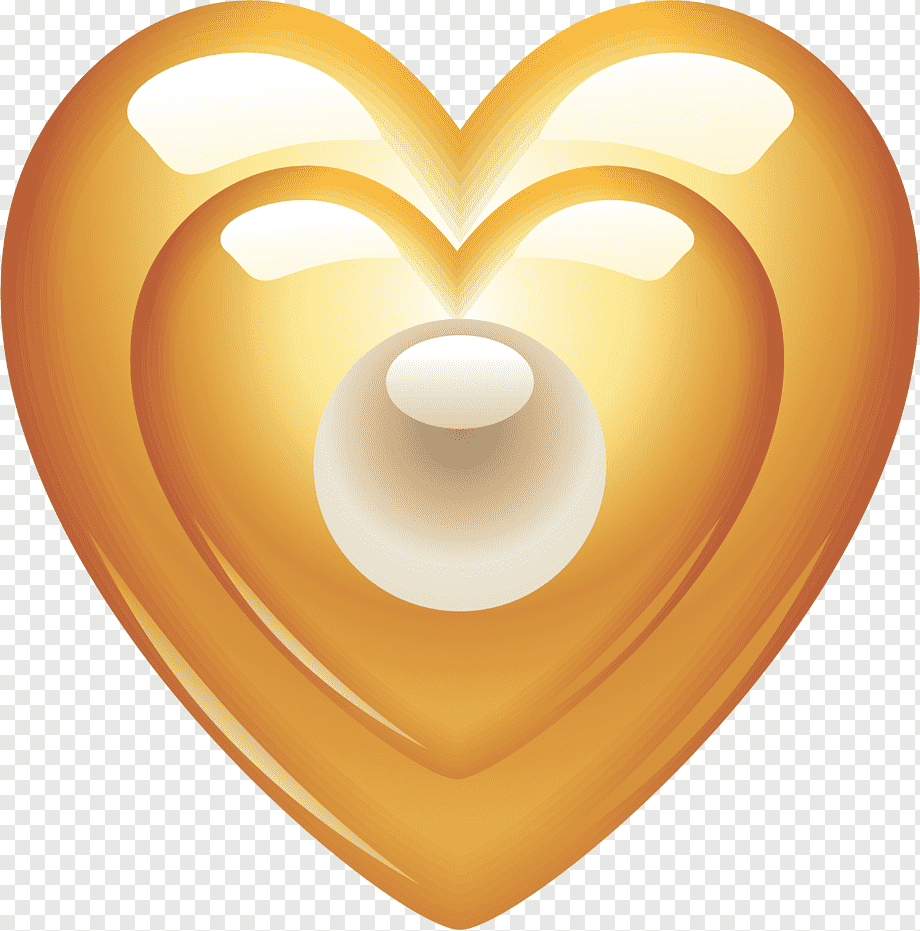 Сердечки на прозрачном фоне