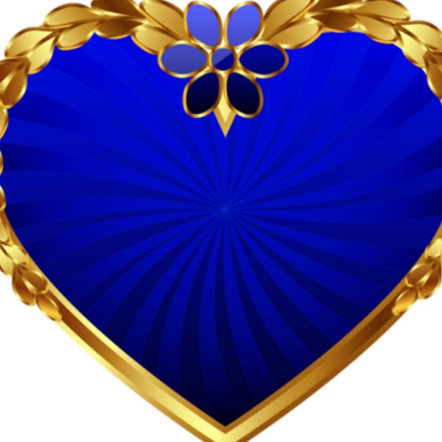 Синее сердечко