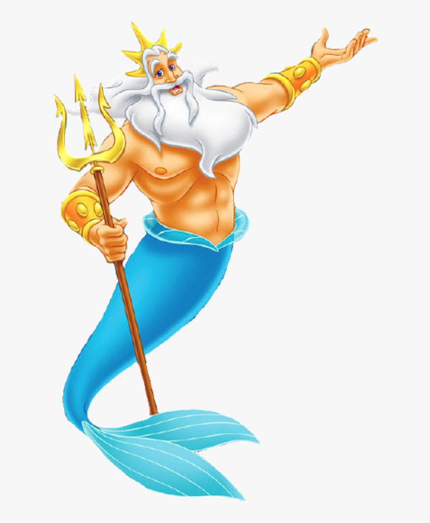 Царь Тритон из Русалочки