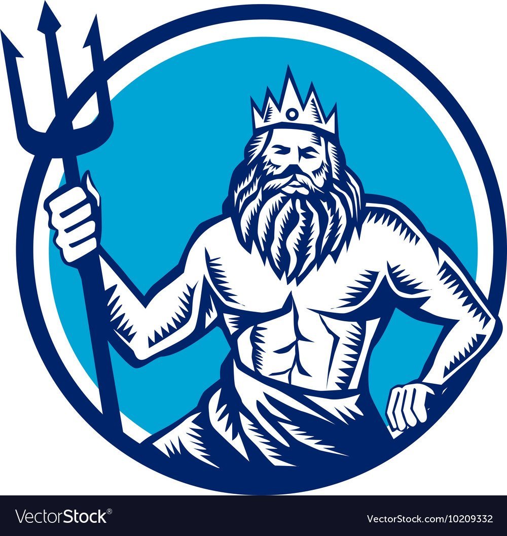 Нептун и земля