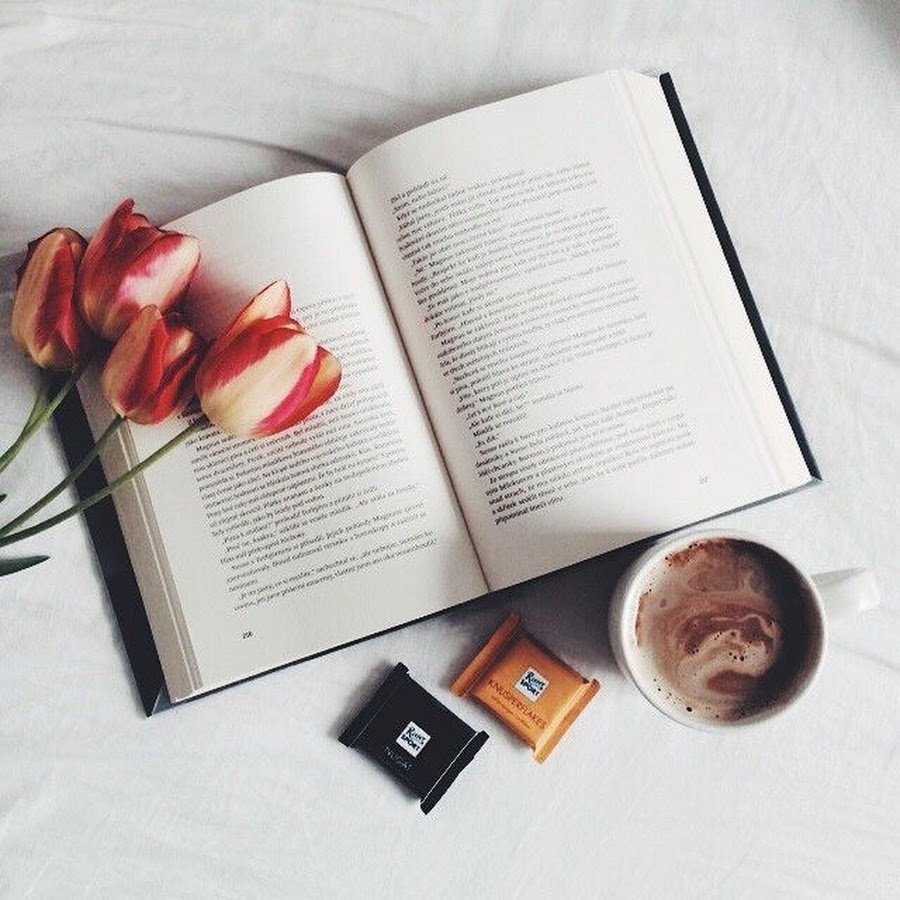 Красивые раскладки с книгами