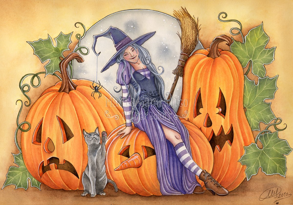 Ведьма Джилл арт