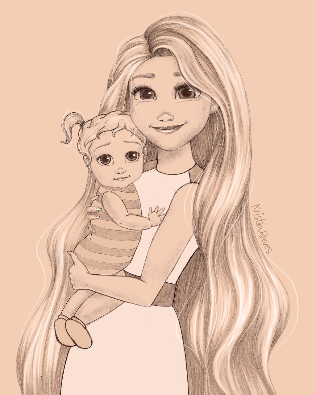 Anastasia kosyanova иллюстрации семьи