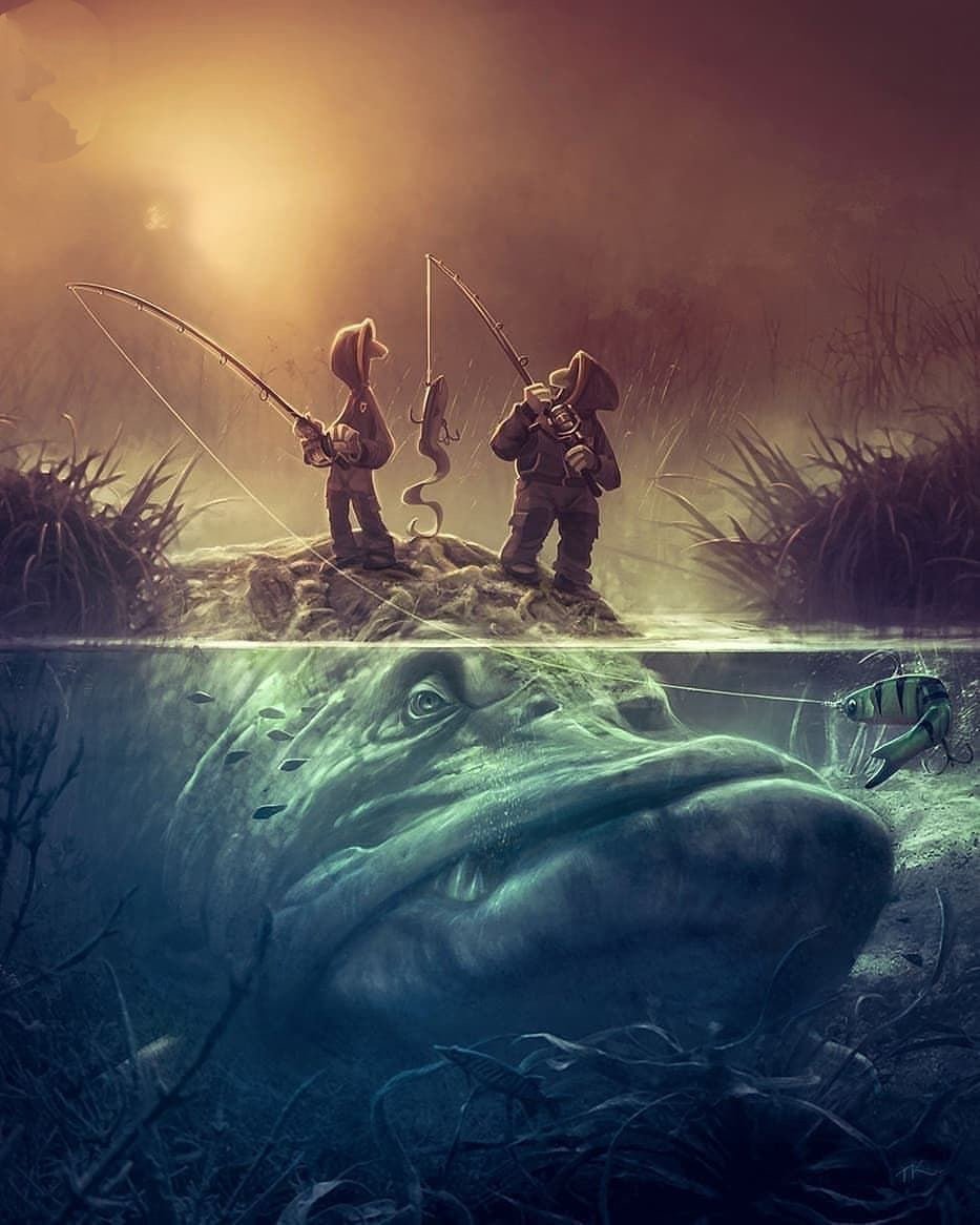 Поздравление для рыбака прикольное