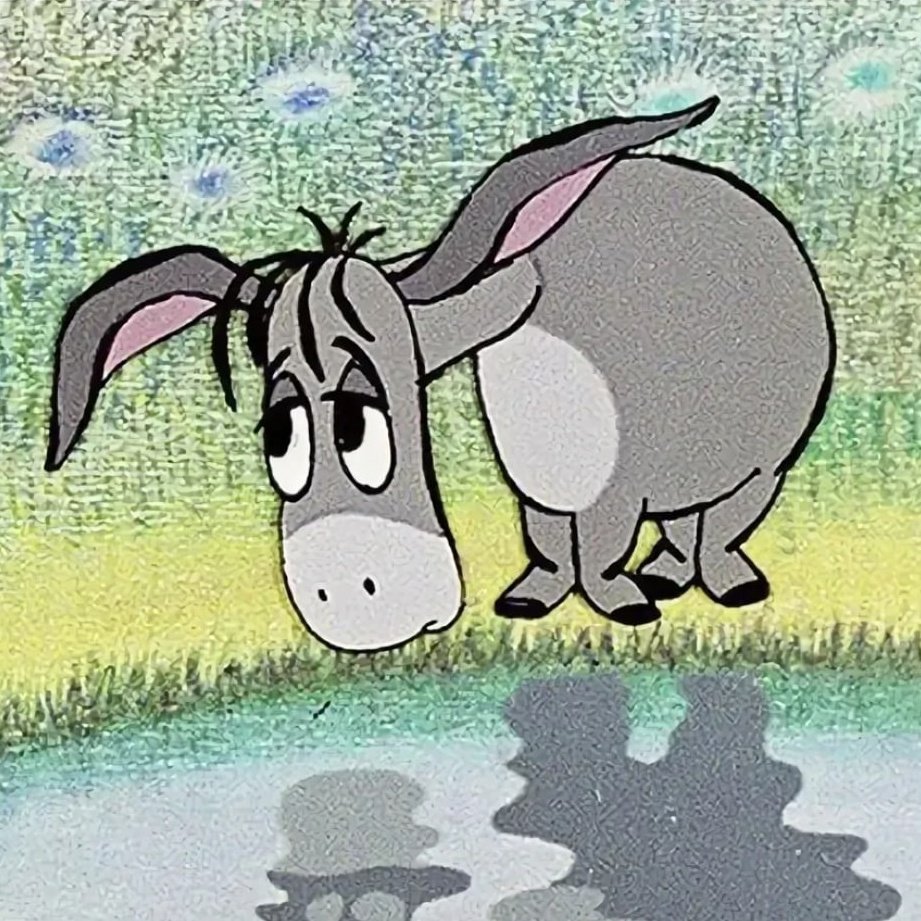 Винни пух Дисней ослик ИА