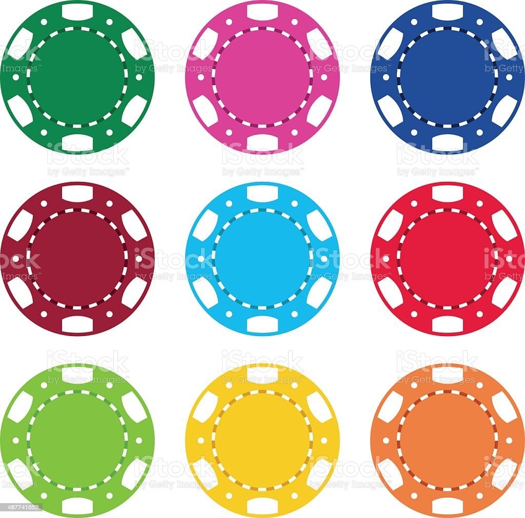 Фишки для игры шаблон