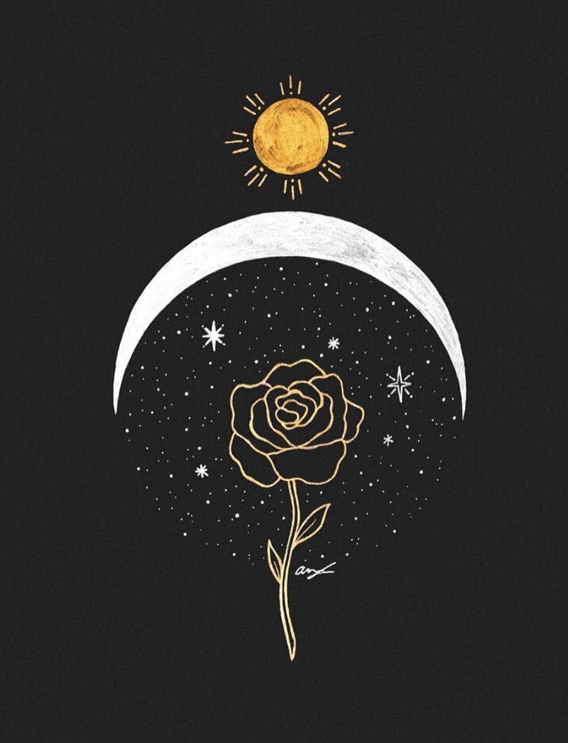 Солнце арт Минимализм