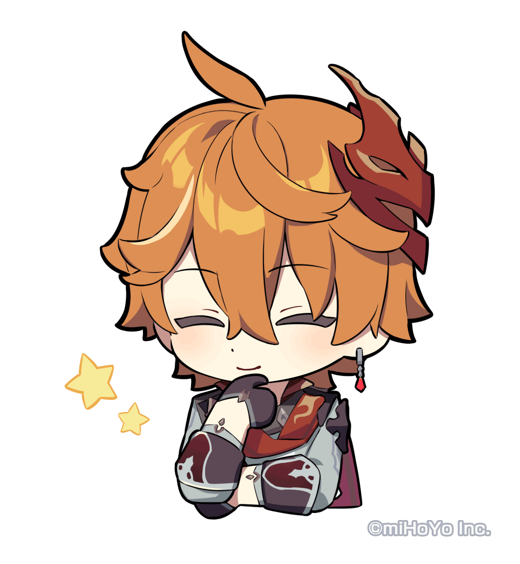 Чиби альбедо Геншин