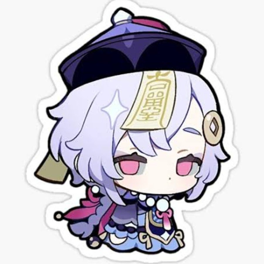 Венти Геншин арт Чиби