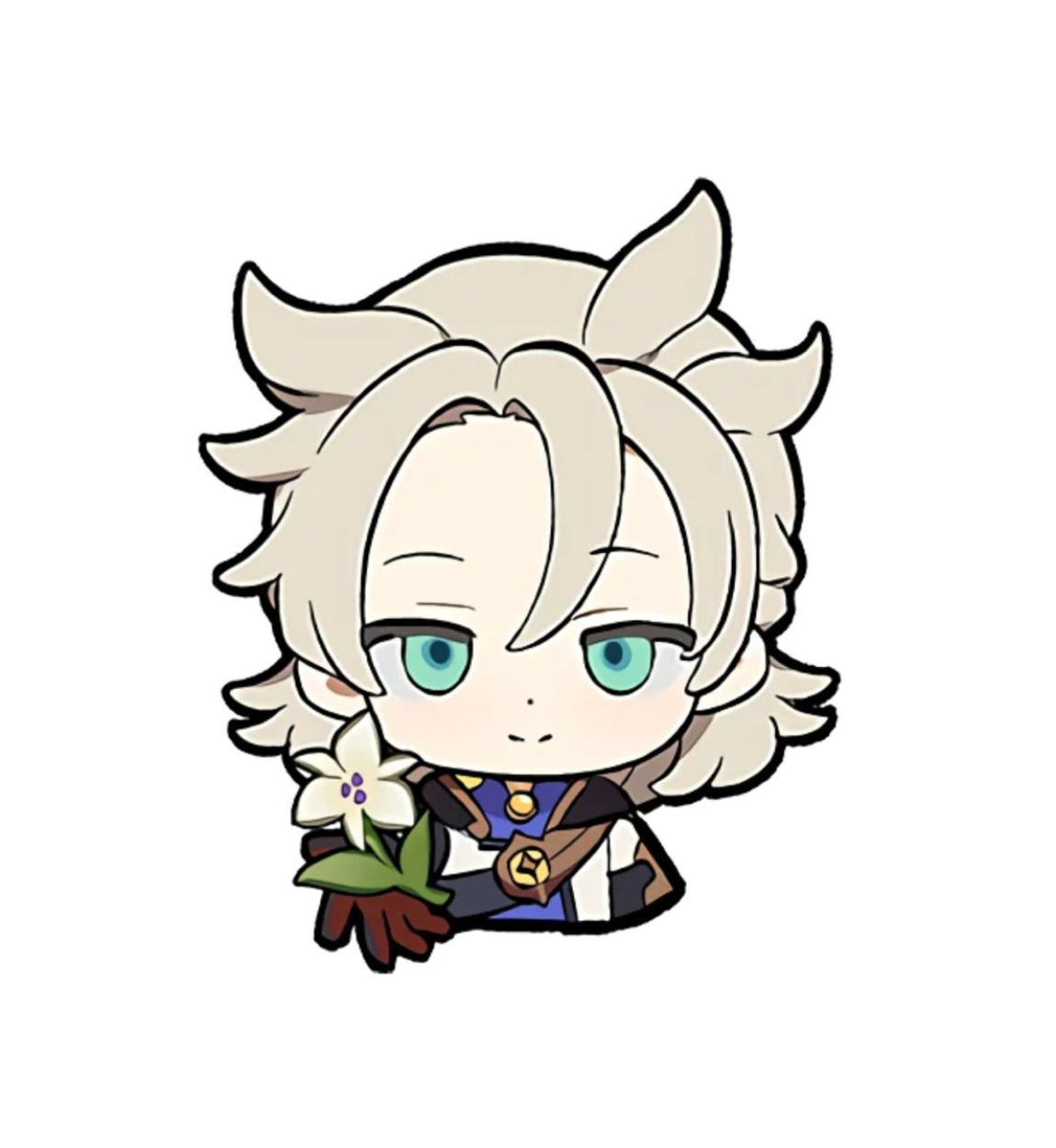 Чиби альбедо Геншин