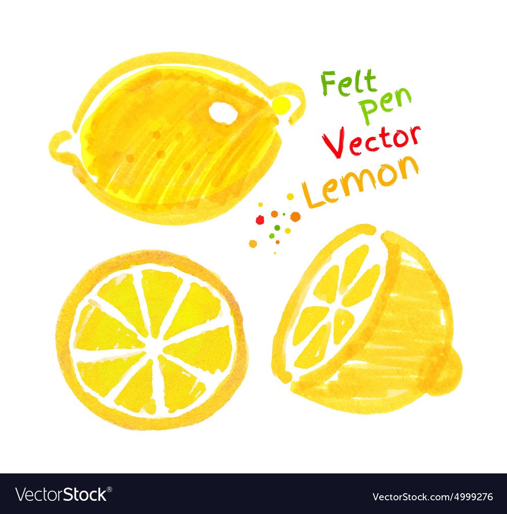 Смайлики Лимончики