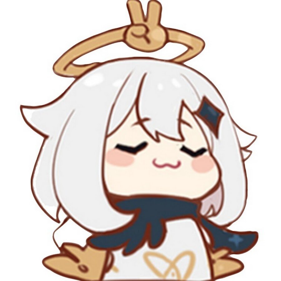 Тарталья Геншин Чиби стикер