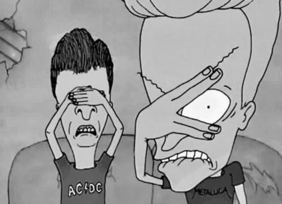 Чуваки похожие на Бивиса и Батхеда