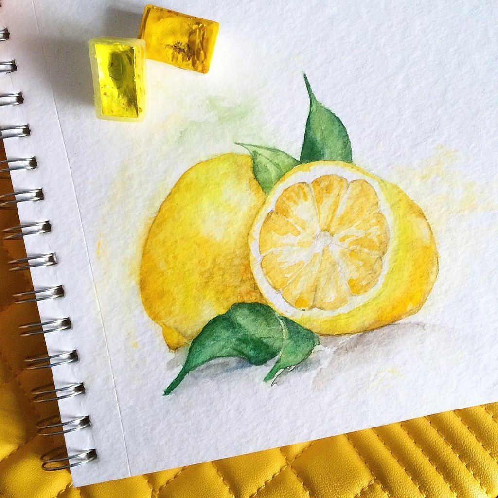 Рисунки красками легкие и красивые