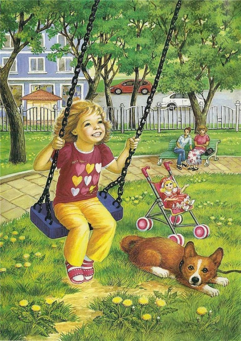 Сюжетные иллюстрации для детей