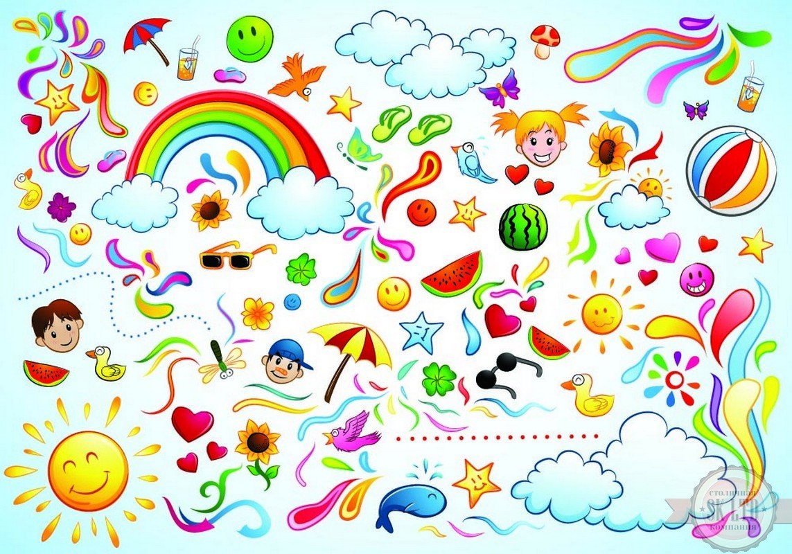 Лето в теме Постер