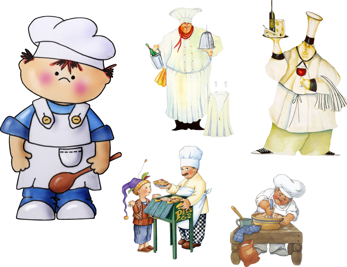 Профессии для детей на прозрачном фоне