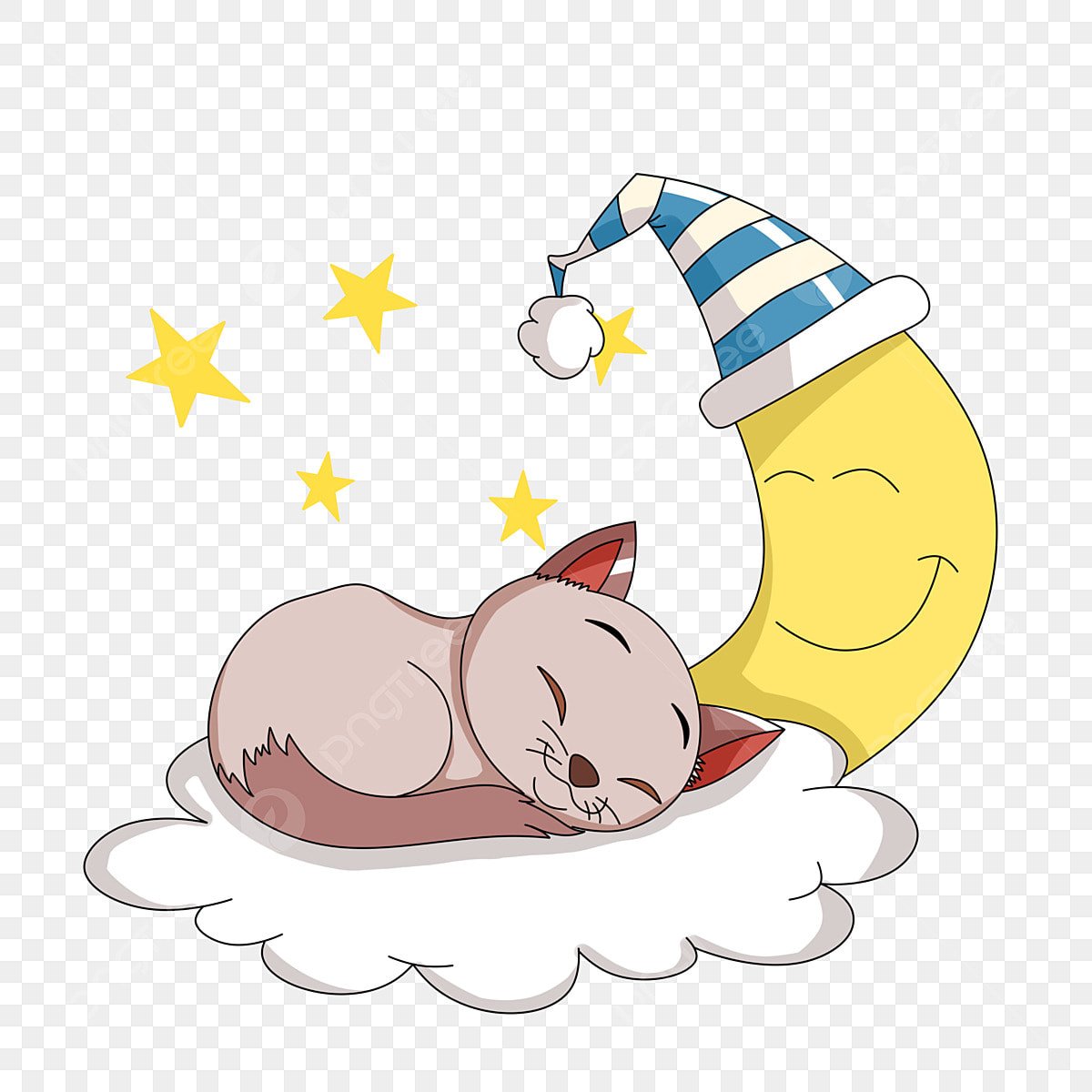 Мультяшка спит