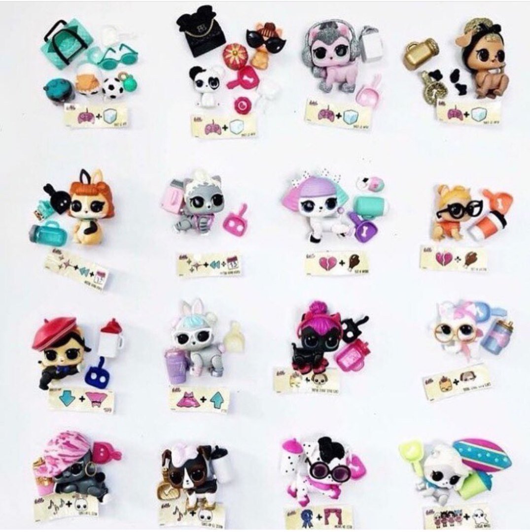 ЛОЛ куклы питомцы 2 волна