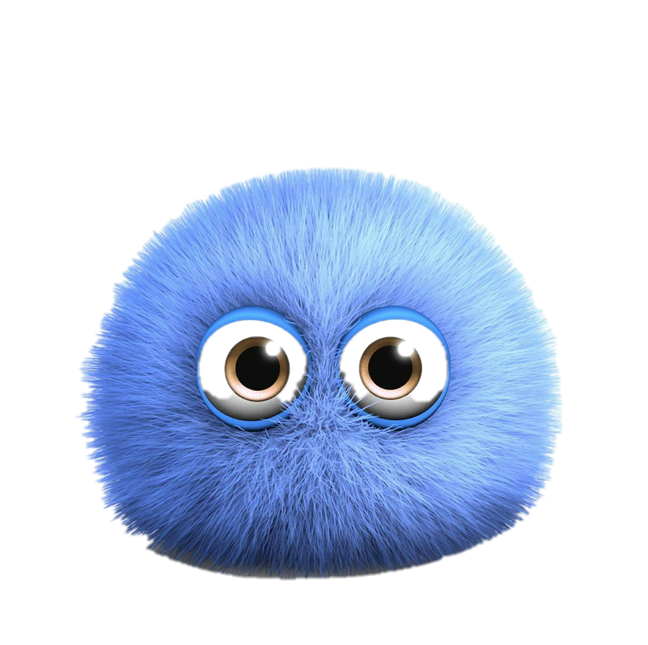 Лохматый монстрик