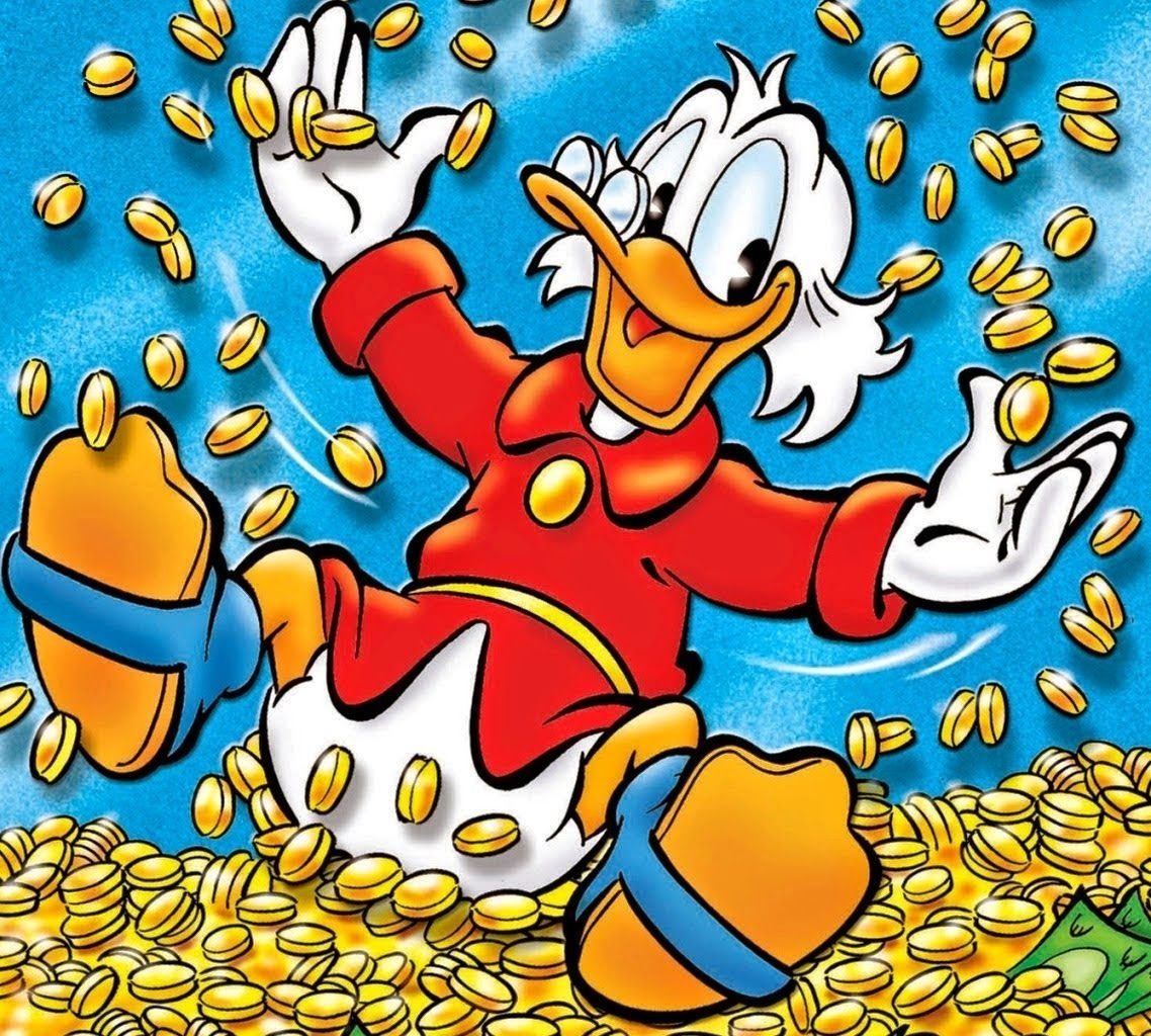 Скрудж макдак принт