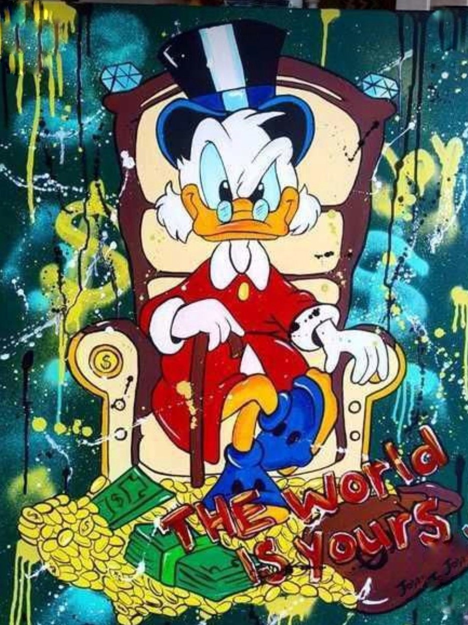 Скрудж макдак 1987 арт