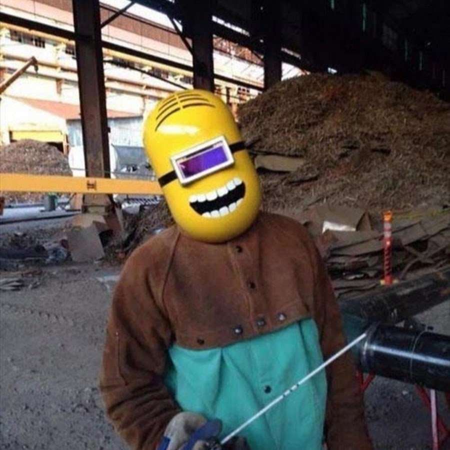 Сварщик карикатура