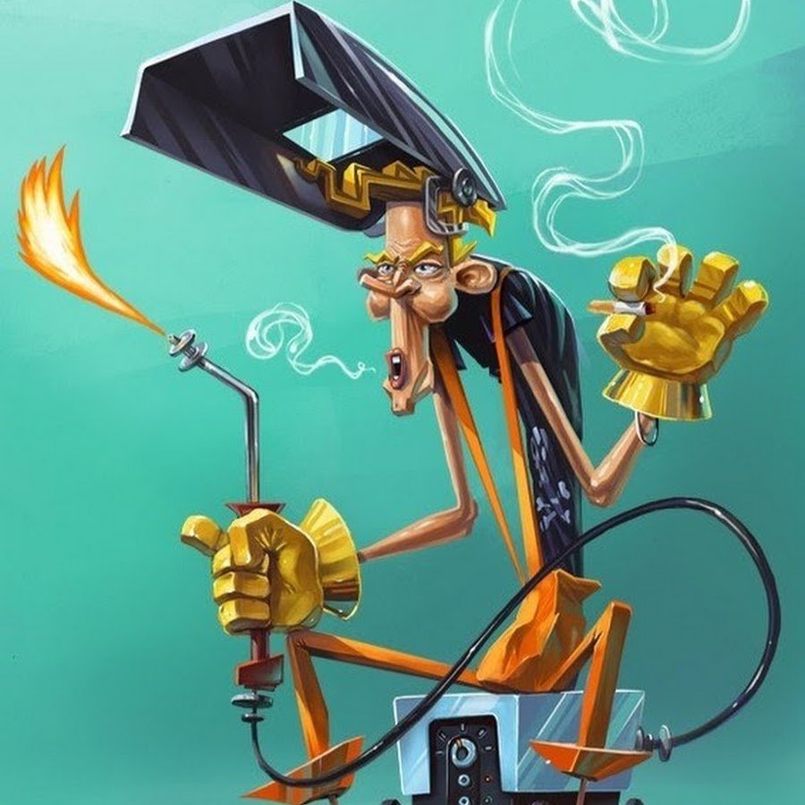 Маска сварщика Миньон