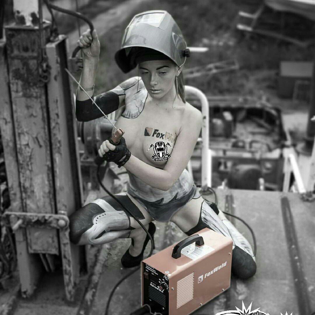 Сварщик карикатура