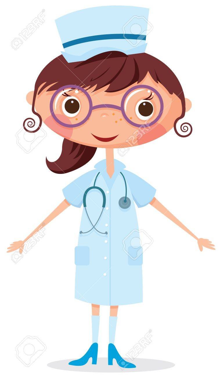 Девочка доктор мультяшная