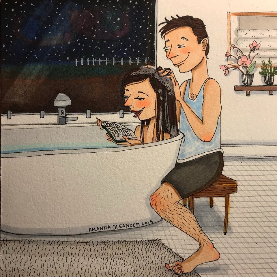 Иллюстрации Amanda Oleander