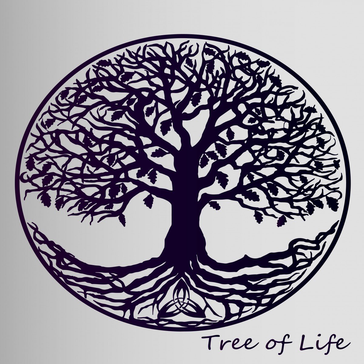 Дерево жизни силуэт