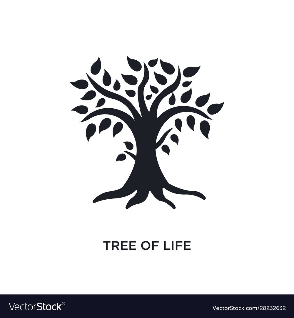 Дерево жизни в синем символ