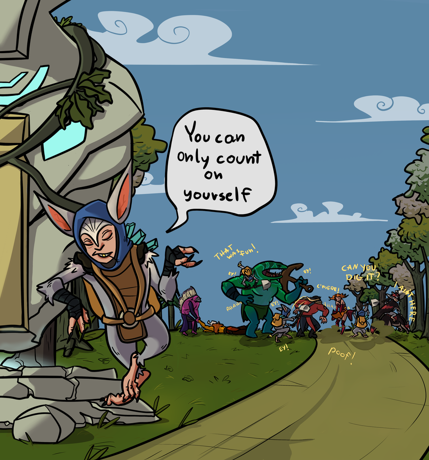 Дота 2 комиксы