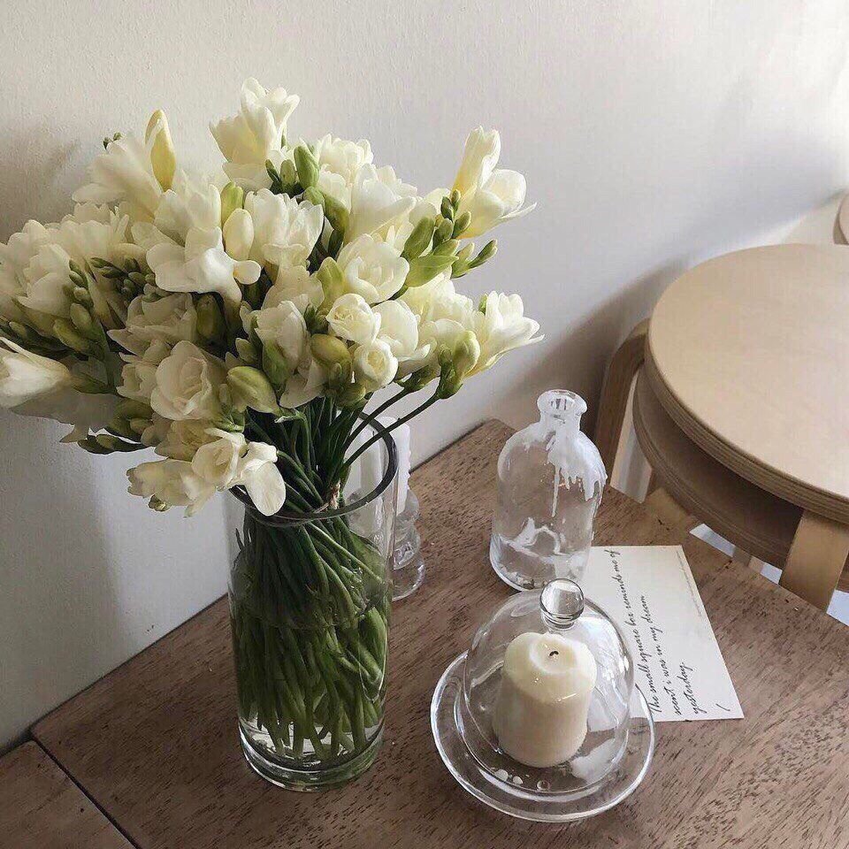 Цветы в вазе Эстетика